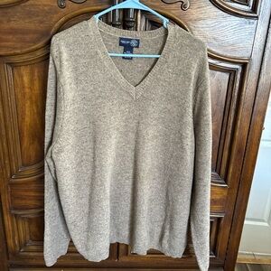 Women's  V-Neck lamb wool Sweater